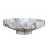 White Lilac Marble  Bowl | Water Fixtures by AYMARBLEDESIGN LLC