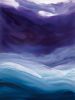 Lavender Sky | Oil And Acrylic Painting in Paintings by Teodora Guererra Fine Art