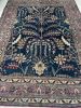 Coming Soon... DIVINE Midnight Indigo TREE OF LIFE | Seafoam | Area Rug in Rugs by The Loom House. Item made of fiber