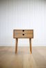 Nightstand One or Two Drawers | Storage by Manuel Barrera Habitables. Item composed of oak wood