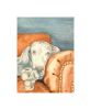 Jade | Prints by Brazen Edwards Artist. Item made of canvas with paper