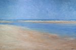 Beach Day | Oil And Acrylic Painting in Paintings by Sorelle Gallery