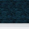 Water - Black on Blue - Medium Wallpaper Print | Wall Treatments by Sean Martorana. Item composed of paper