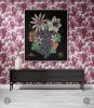 VIN - Ambrosia Grape Bouquet Jacquard Woven Blanket | Linens & Bedding by Sean Martorana. Item made of cotton