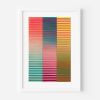 Seattle Stripe Colour Study Print | Prints by Amelia Coward