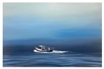 Blue Fog | Prints by Neon Dunes by Lily Keller. Item composed of canvas and paper