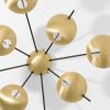 Helios Octo II | Chandeliers by DESIGN FOR MACHA. Item made of brass