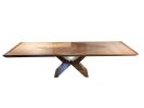 Angles Dining table | Tables by Greg Sheres. Item composed of oak wood