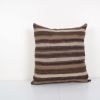 Traditional Turkish Hemp Decorative Kilim Pillow, Anatolian | Cushion in Pillows by Vintage Pillows Store