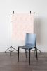 Ceplok, Coral | Fabric in Linens & Bedding by Philomela Textiles & Wallpaper. Item made of linen