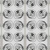 Spiral, Ink Wash | Fabric in Linens & Bedding by Philomela Textiles & Wallpaper. Item composed of cotton