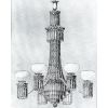 Alan Mizrahi IQ2031 Victorian Waterfall | Chandeliers by Alan Mizrahi Lighting Design