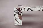 Enigma Calacatta Viola Rectangular Marble Coffee Table | Dining Table in Tables by HamamDecor LLC