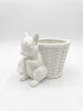 Squirrel Wicker Planter | Plant Stand in Plants & Landscape by Kimi Craft Corner