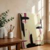 Raw Bloom | Pink Abstract Original Painting | Oil And Acrylic Painting in Paintings by Abby May