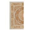 Suzani Wall Hanging Decor - Tan Suzani Table Cloth - Uzbek E | Tablecloth in Linens & Bedding by Vintage Pillows Store