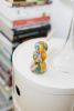Glass Blown 90's Neon Anorak Mini Vase | Vases & Vessels by Maria Ida Designs. Item composed of glass in boho or mid century modern style