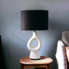 Void Ceramic Table Lamp | Lamps by Home Blitz. Item made of ceramic works with modern style
