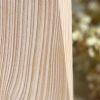 Cypress and Glass Vase | Facet Flower Vase | Vases & Vessels by Alabama Sawyer. Item composed of wood and glass
