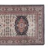 Vintage Animal Pattern Karabagh Caucasian Runner Rug | Rugs by Vintage Pillows Store. Item composed of cotton and fiber