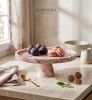 Pink Marble Cake Stand | Water Fixtures by AYMARBLEDESIGN LLC