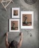 Eucalyptus and Kiwi Still Life Art Print, Botanical Wall Art, Green Plant Decor | Prints by The Ugly Cat Studio