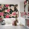Butterfly Garden  —  Bold Florals Luxury Wallpaper | Wall Treatments by Elle H