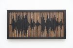 Custom Soundwave | Wall Sculpture in Wall Hangings by Craig Forget. Item made of wood works with mid century modern & contemporary style