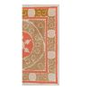 Hand Embroidered Suzani Quilt - Muted Color Pastel Uzbek Tab | Table Runner in Linens & Bedding by Vintage Pillows Store