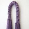Woven Rope Arch- Aarya in Lavender | Macrame Wall Hanging in Wall Hangings by YASHI DESIGNS by Bharti Trivedi | Milpitas in Milpitas. Item composed of fiber