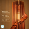 Caden Wooden Pendant Light | Pendants by Lit Lamps - Sustainable Mindful Lighting