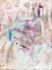 Grapefruit Spritzer Original Painting on Canvas | Oil And Acrylic Painting in Paintings by Jessalin Beutler. Item made of canvas with synthetic
