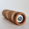 Pepper mill and salt mill set - cherry(birch)/oak/ash - 6'' | Vessels & Containers by Slice of wood / Tranche de bois
