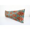 Ikat Extra Long Velvet Pillow Cover - Silk Ethnic Velvet | Sham in Linens & Bedding by Vintage Pillows Store. Item made of cotton