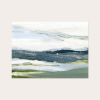 After the Rain I Art Print - Abstract Mountain Landscape | Prints in Paintings by Lara Eckerman Art