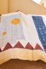 Mojave Quilt Reverse | Linens & Bedding by CQC LA. Item composed of cotton and fiber