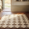 Chess Rya Grey Rug | Work by District Loom