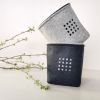 Household storage - decorative basket "Squares", 1 pc. | Storage Basket in Storage by DecoMundo Home. Item composed of fabric compatible with minimalism and modern style