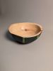 Carved & Painted Bowl | Decorative Bowl in Decorative Objects by Wood Alchemist Studio. Item composed of wood