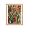 Framed Print - Organic Life - Abstract Colorful Geometric | Work by Eman's Gallery