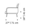Luc Sofa Large | Couches & Sofas by Marie Burgos Design and Collection