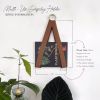 Leather File / Vinyl Record Holder | Holder Hardware in Hardware by Keyaiira | leather + fiber | Artist Studio in Santa Rosa. Item made of leather