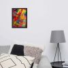 Framed Print - In The Wine Glass - Geometric Abstract | Work by Eman's Gallery