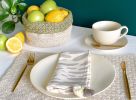 Embroidered Placemats | Tableware by OSLÉ HOME DECOR