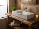 Classic style Carrara Marble Sink with Backsplash | Water Fixtures by AYMARBLEDESIGN LLC