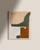 "Looking Forward No. 3" - 24 x 30" | Oil And Acrylic Painting in Paintings by Cait Courneya. Item composed of canvas