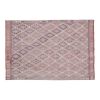 Classic Handwoven Pastel Color Diamond Pattern Turkish Kilim | Area Rug in Rugs by Vintage Pillows Store. Item composed of wool and fiber