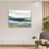 After the Rain II Art Print - Abstract Mountain Landscape | Prints in Paintings by Lara Eckerman Art