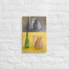 Canvas Print - Skins - Split Tonal Still Life Vessels | Work by Eman's Gallery