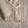 Handmade Jute Wool Area Rug, Ivory Boho Farmhouse Carpet, Woven Floor Decor | Rugs by Swiflo